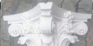 cột cổ điển bằng xi măng hặc thạch cao