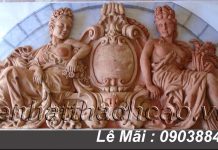 Phù điêu đầu cửa cổ điển